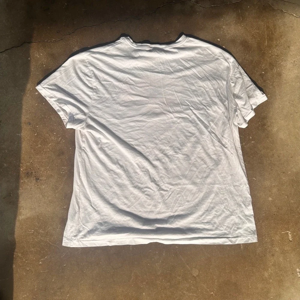Polo Ralph Lauren T-Shirt Mens XL White Good American Flag Graphic Classic Fit